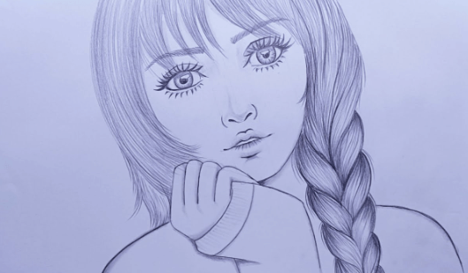 Cute:5vniycnffcs= Girl Face Drawing